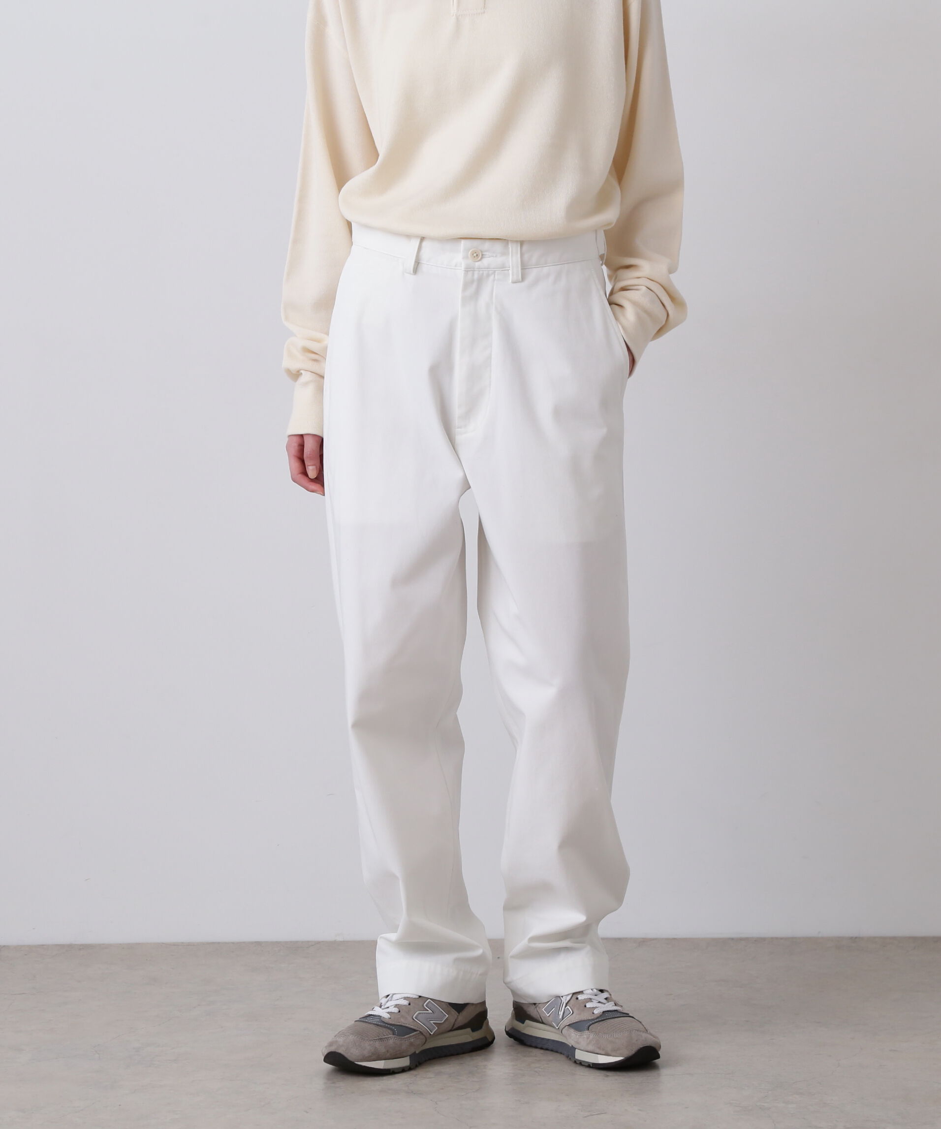 YLEVE 「Ｙ / ORGANIC COTTON / RECYCLE POLYESTER TWILL ADJUSTER  TROUSERS」|その他|