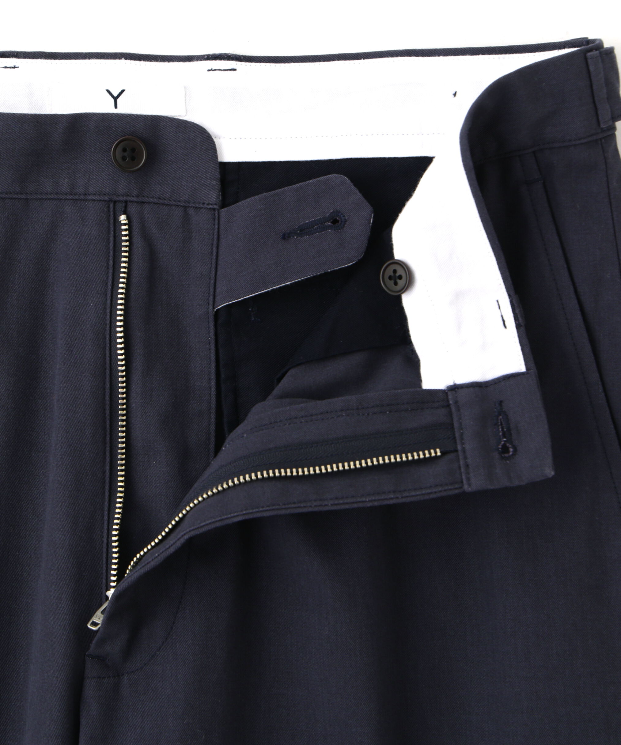 YLEVE 「Ｙ / ORGANIC COTTON / RECYCLE POLYESTER TWILL ADJUSTER  TROUSERS」|その他|
