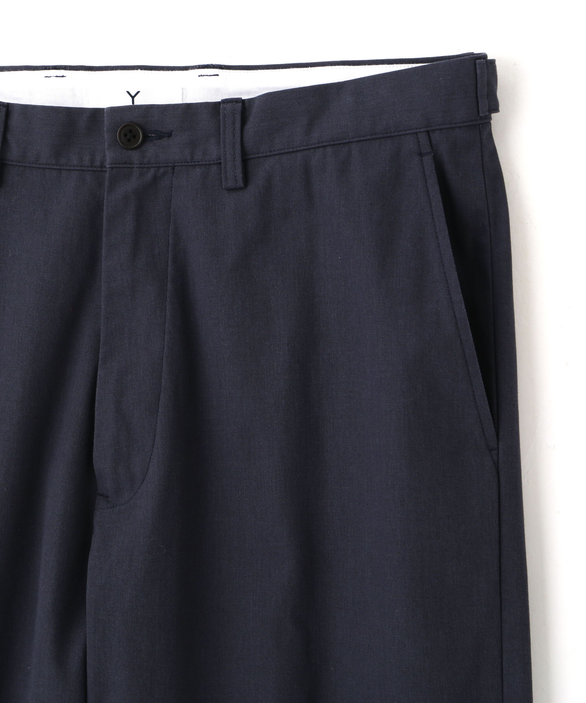 YLEVE 「Ｙ / ORGANIC COTTON / RECYCLE POLYESTER TWILL ADJUSTER  TROUSERS」|その他|