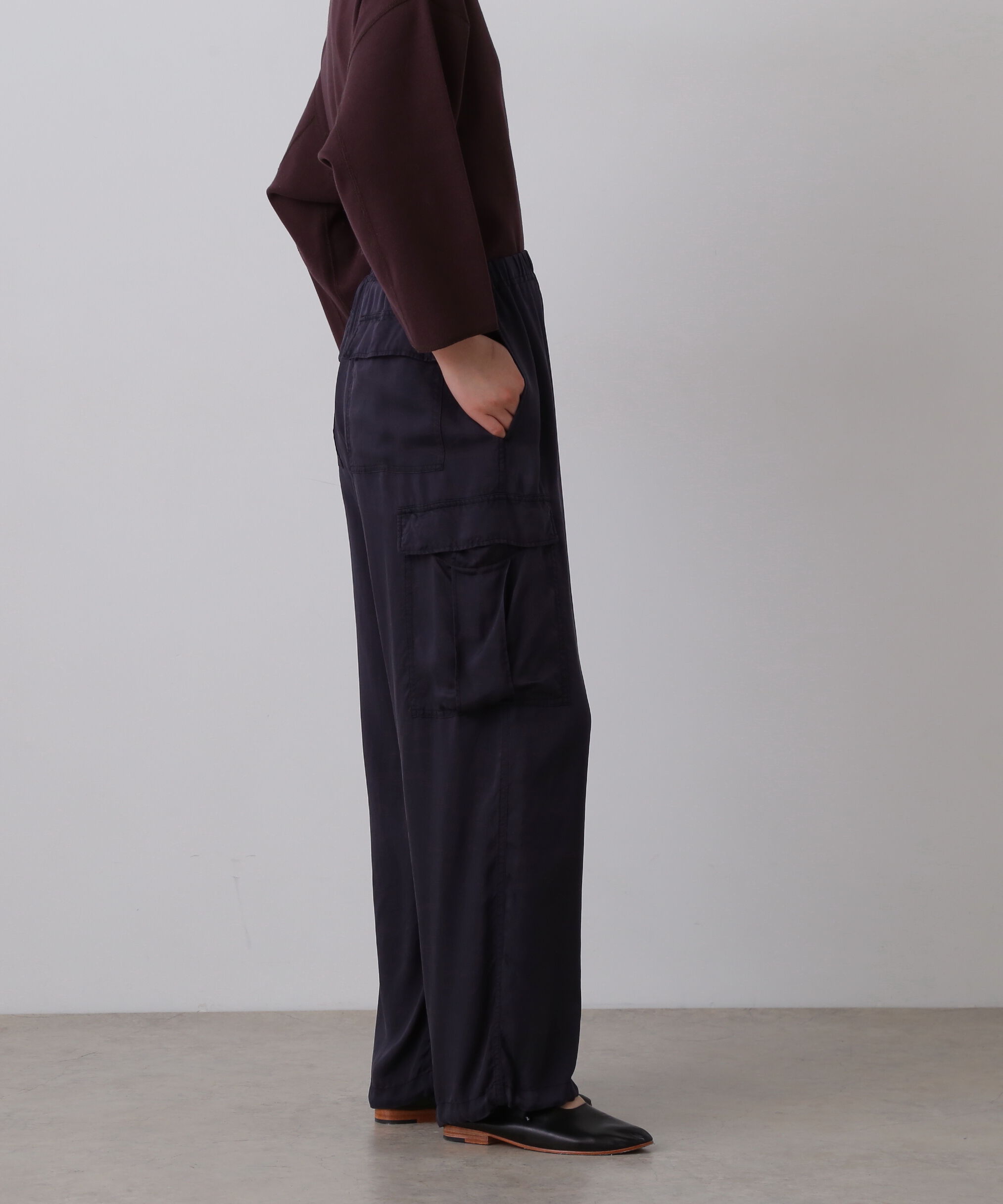 YLEVE 「YLEVE / CUPRA TWILL GARMANT DYE EASY CARGO TROUSERS」|その他|