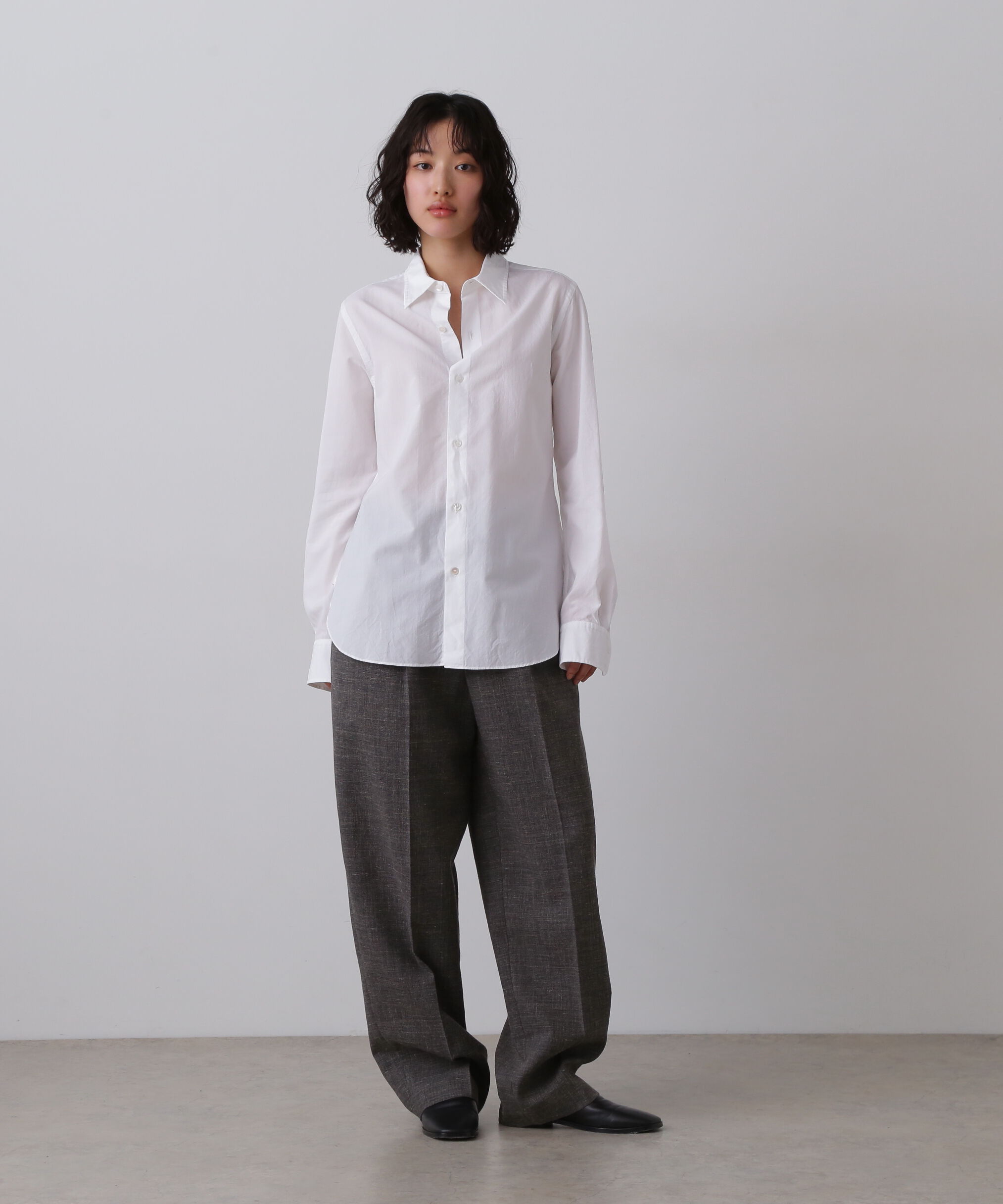 YLEVE 「YLEVE / WOOL LINEN TROUSERS」|その他|