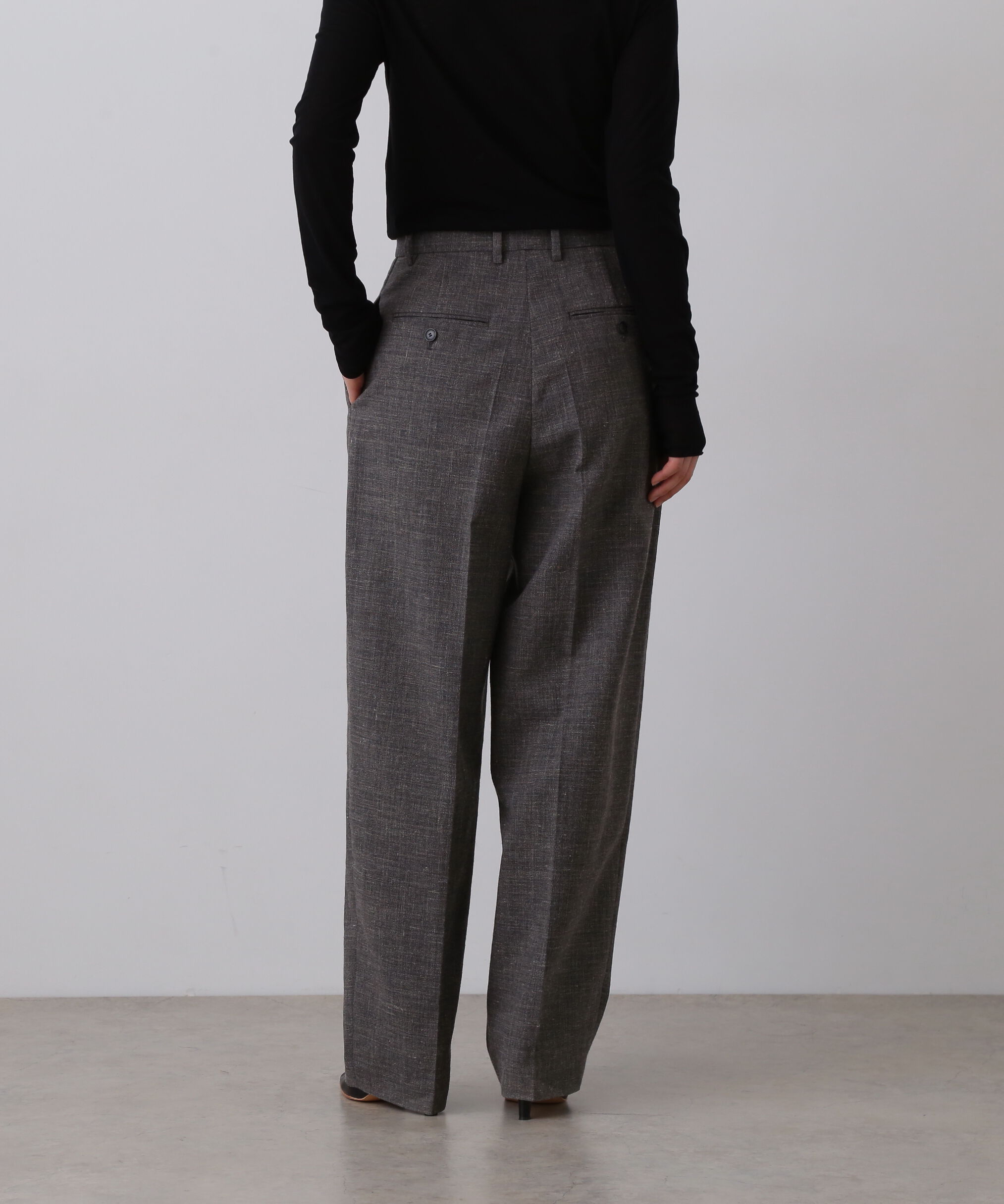 YLEVE 「YLEVE / WOOL LINEN TROUSERS」|その他|