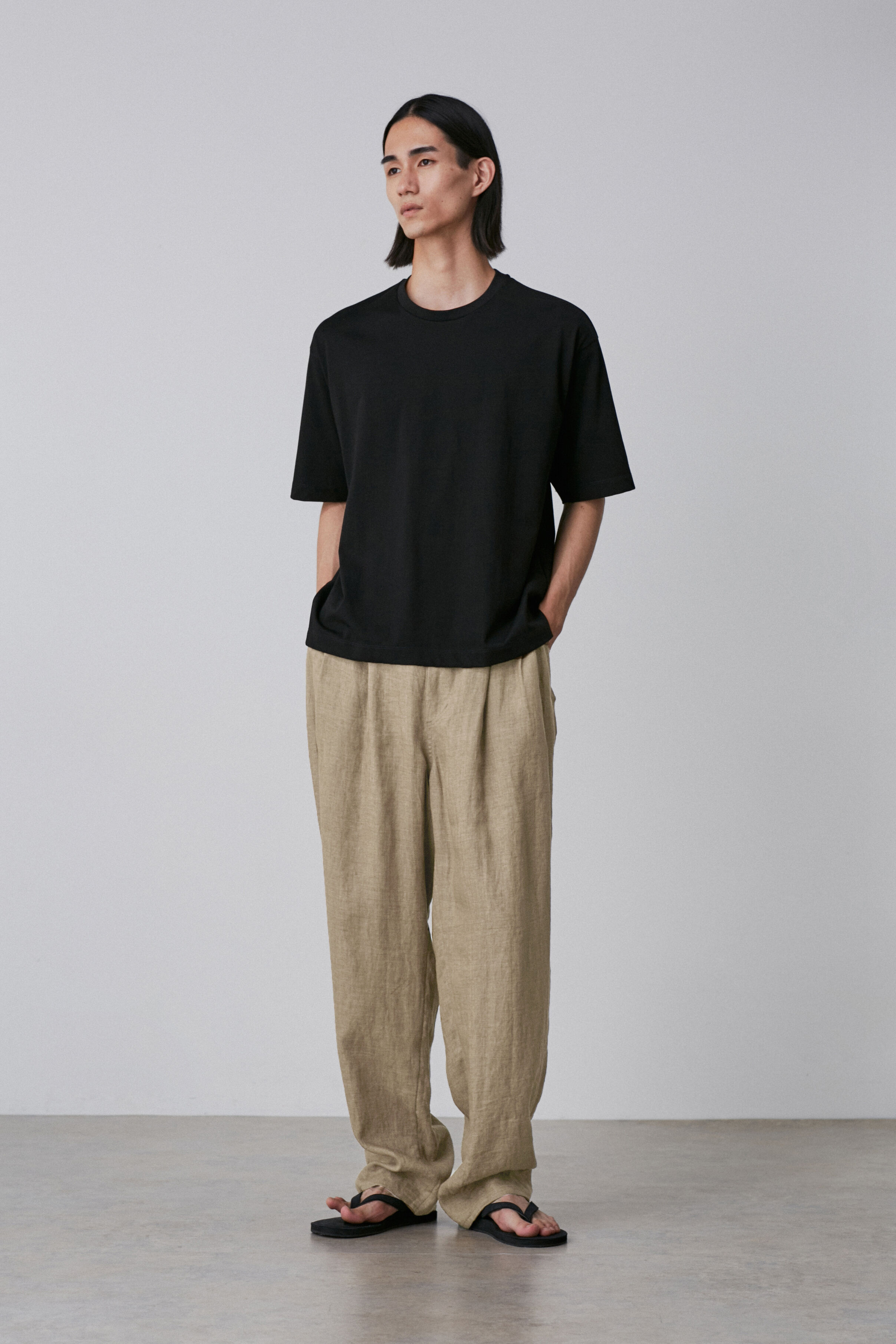 YLEVE 「YLEVE / LINEN POPLIN TROUSERS」|その他|