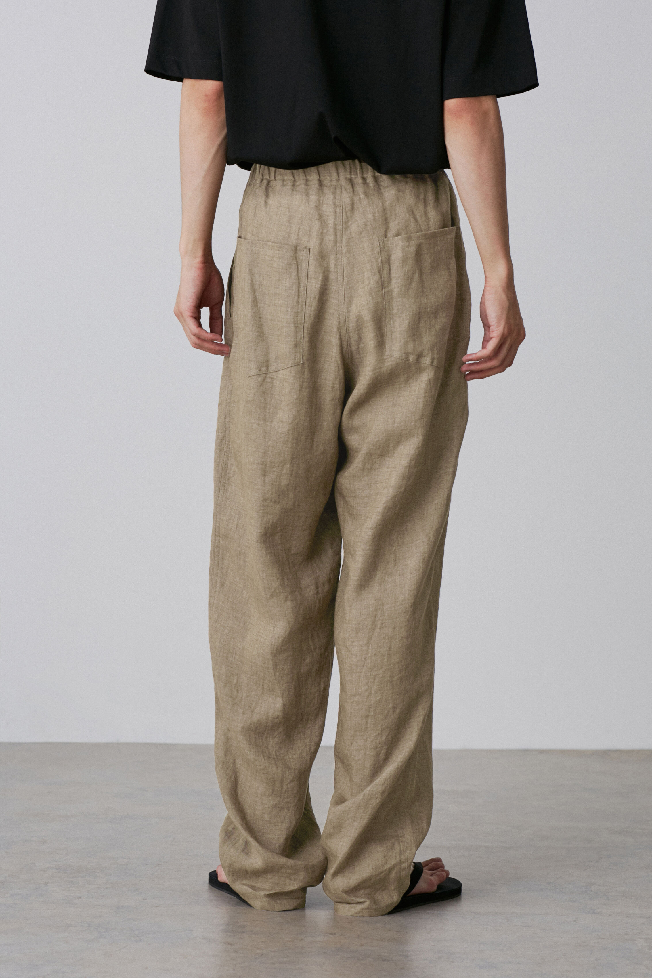 YLEVE 「YLEVE / LINEN POPLIN TROUSERS」|その他|