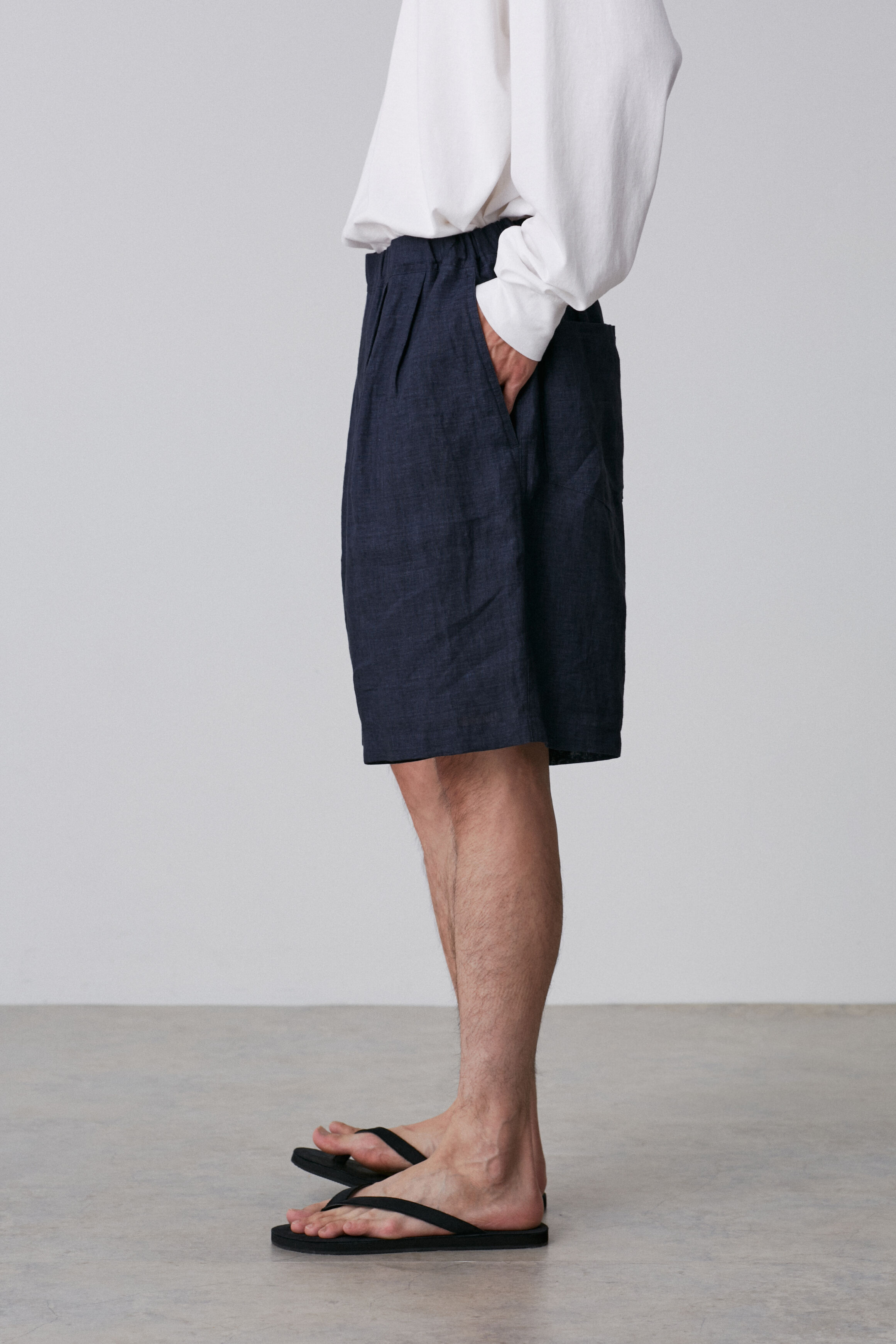 YLEVE 「YLEVE / LINEN POPLIN SHORTS」|その他|