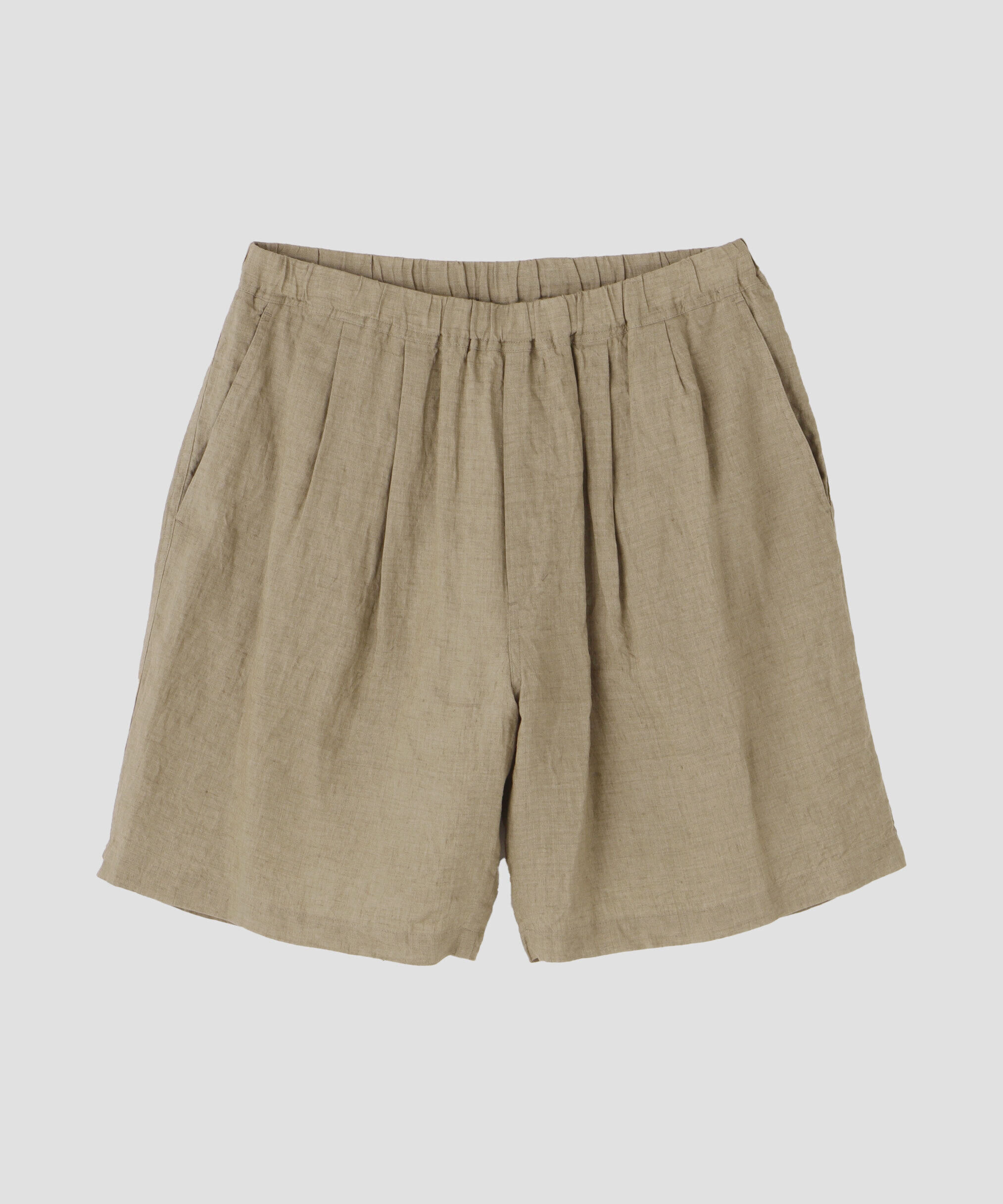 YLEVE 「YLEVE / LINEN POPLIN SHORTS」|その他|カーキ