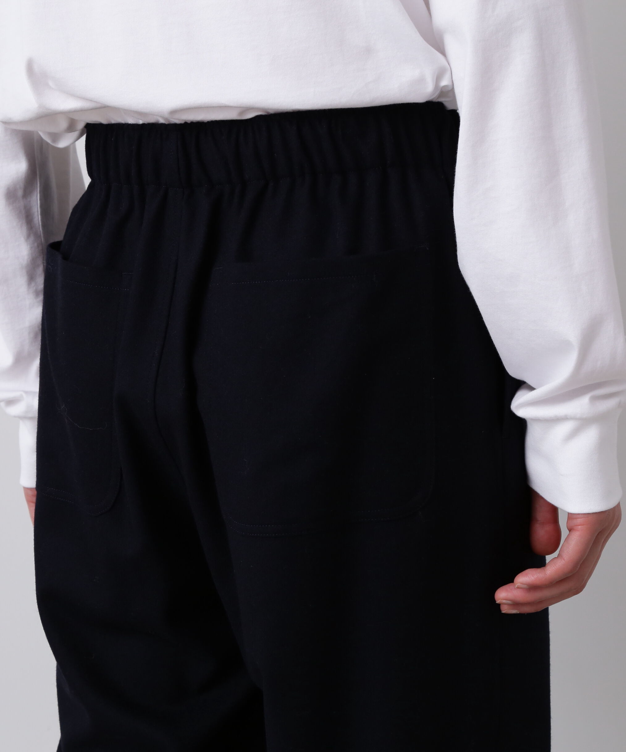 YLEVE 「YLEVE / SUPER120's WOOL FLANNEL EASY TROUSERS」|その他|