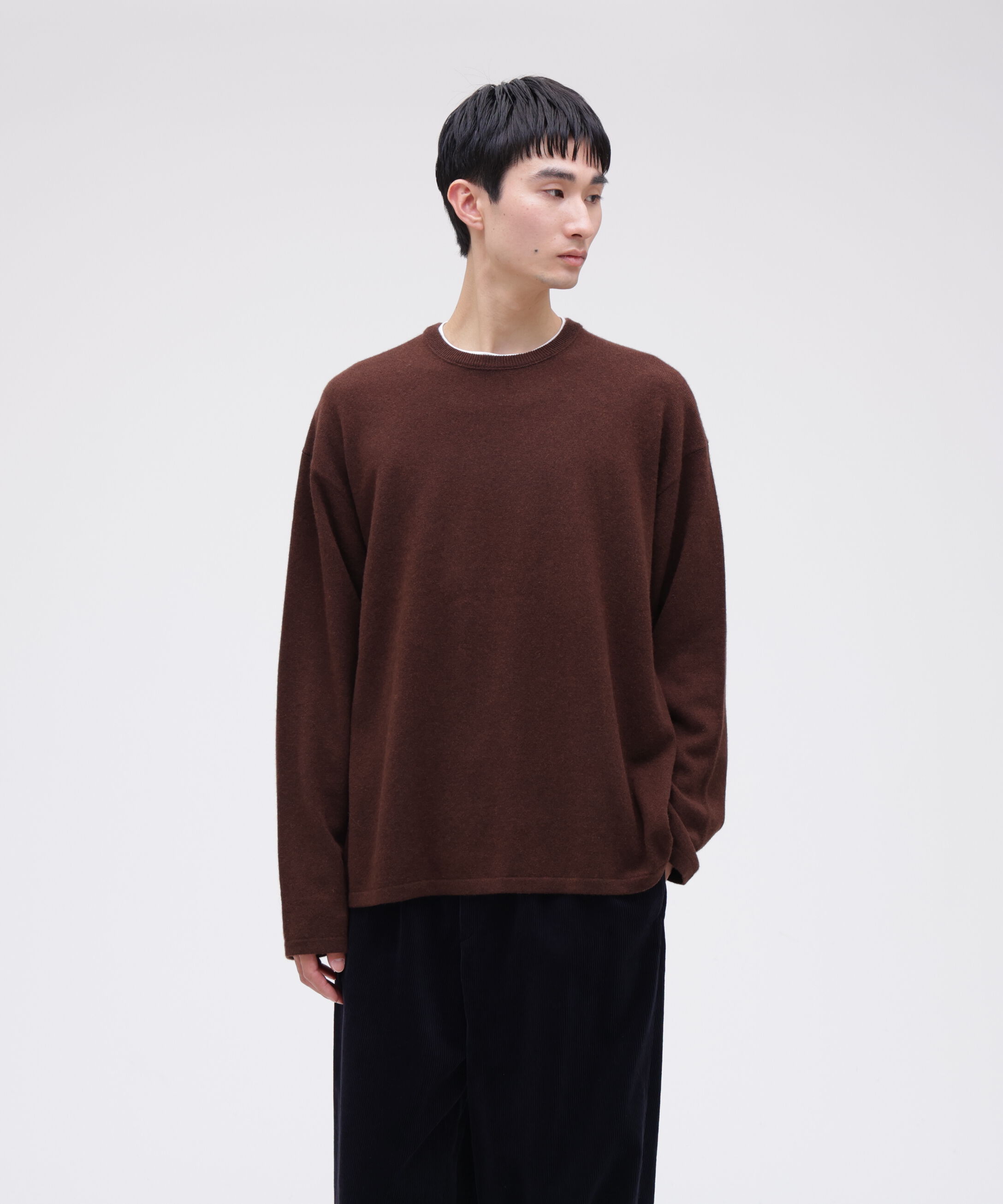 YLEVE 「YLEVE / CASHMERE KNIT T‐SHIRT」|ニット・セーター|