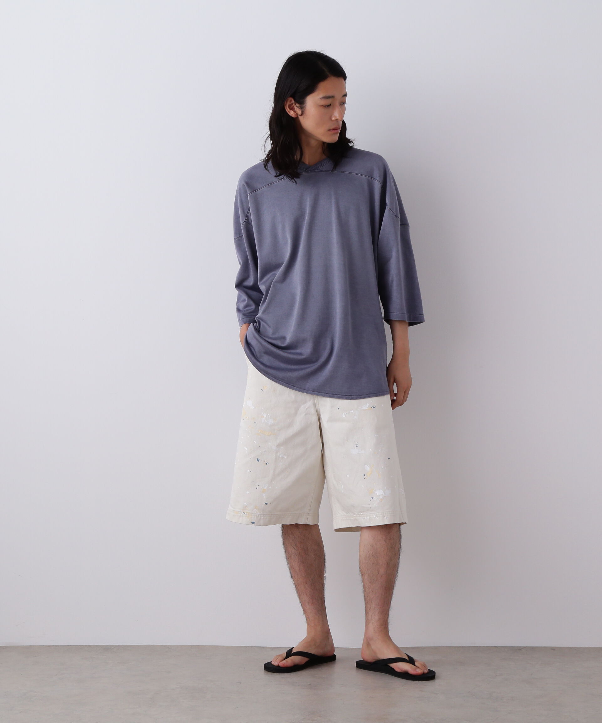 YLEVE 「YLEVE / HAND PAINT DENIM SHORTS」|その他|
