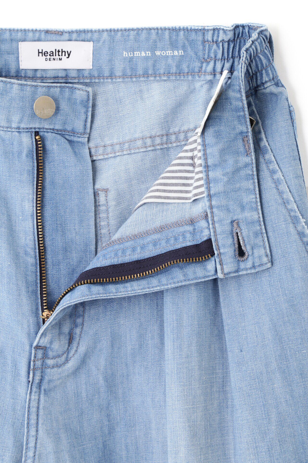  「◆タックワイドデニムパンツ」|その他|