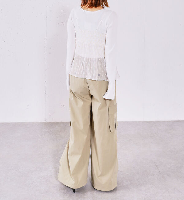 archives「フラワー刺繍ビスチェ&times;リブニットプルオーバーＳＥＴ」|カーディガン|