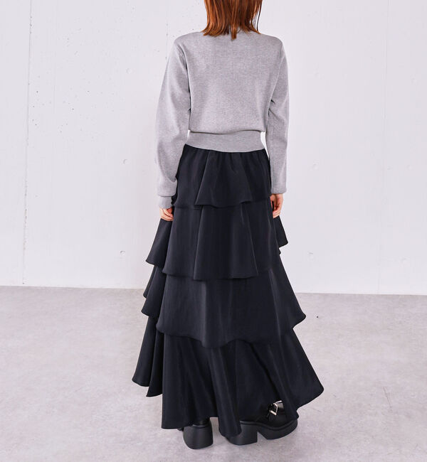 archives「コットンライクフリルティアードスカート」|スカート|