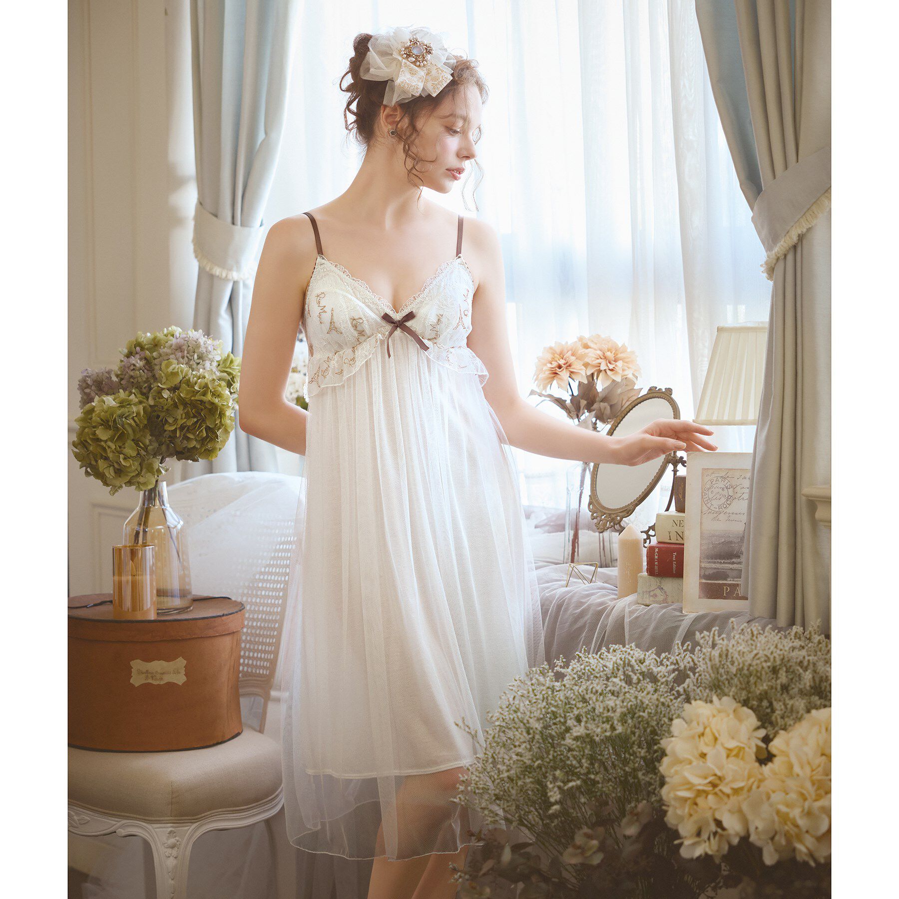 Risa Magli「ソヨン カップ付マキシワンピース」|インナー|