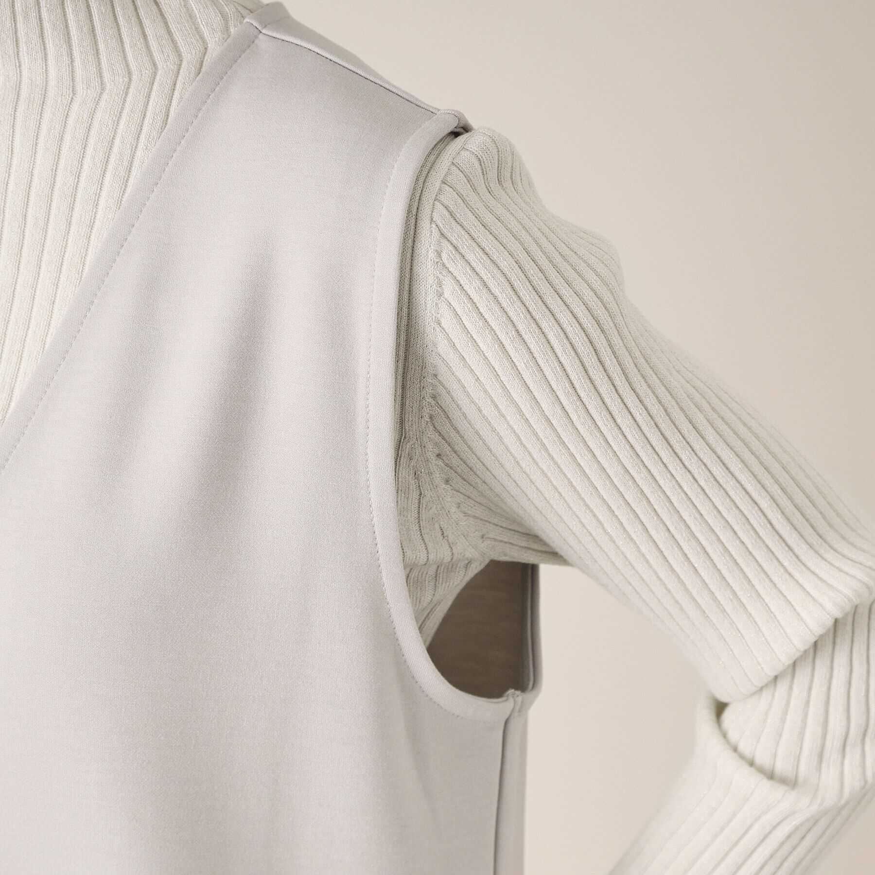 ITS&rsquo;DEMO「【手洗い可】ダンボールジャージージャンスカ」|ワンピース|