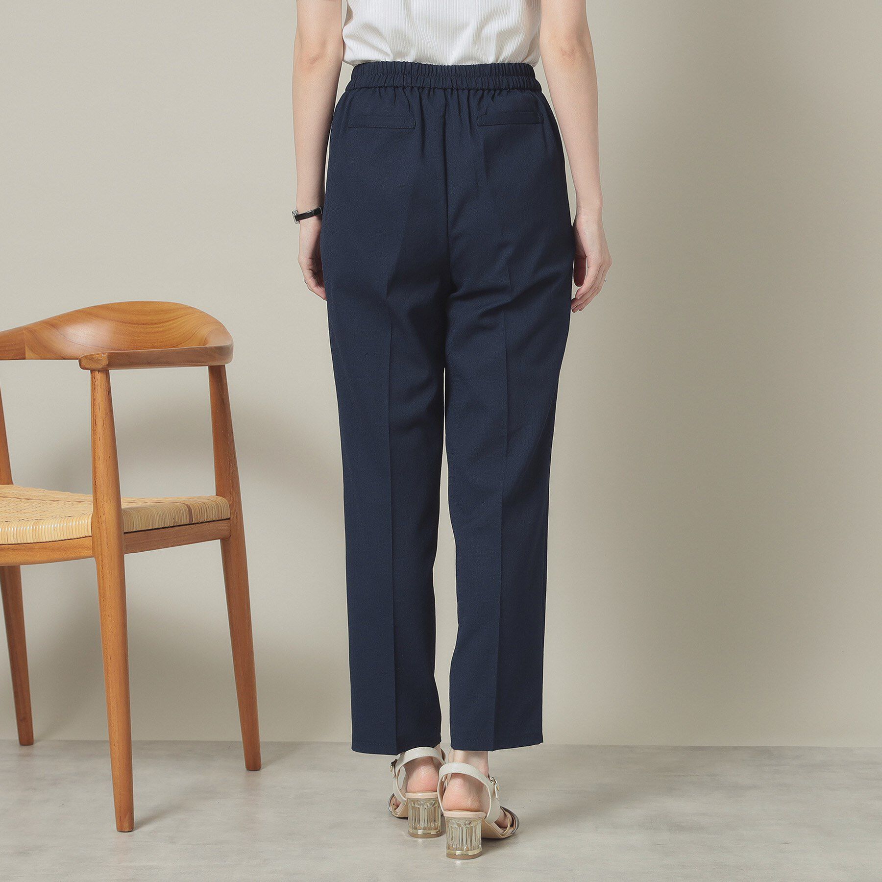 ITS&rsquo;DEMO「【手洗い可】麻調メッシュパンツ」|その他|