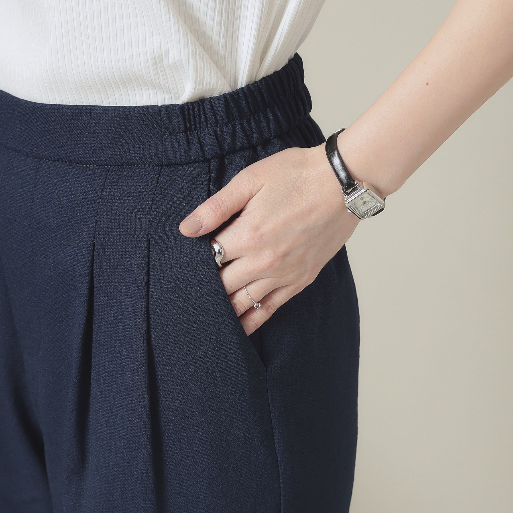 ITS&rsquo;DEMO「【手洗い可】麻調メッシュパンツ」|その他|