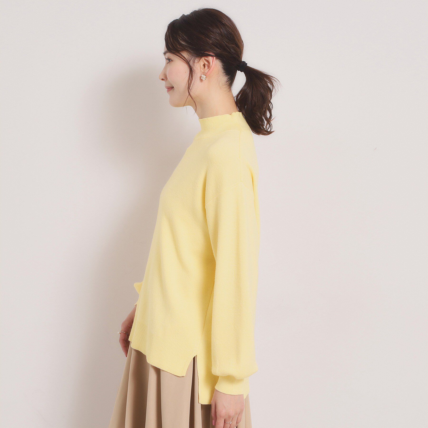 ITS&rsquo;DEMO「【手洗い可／8色展開】カラフルハイネックニット」|ニット・セーター|