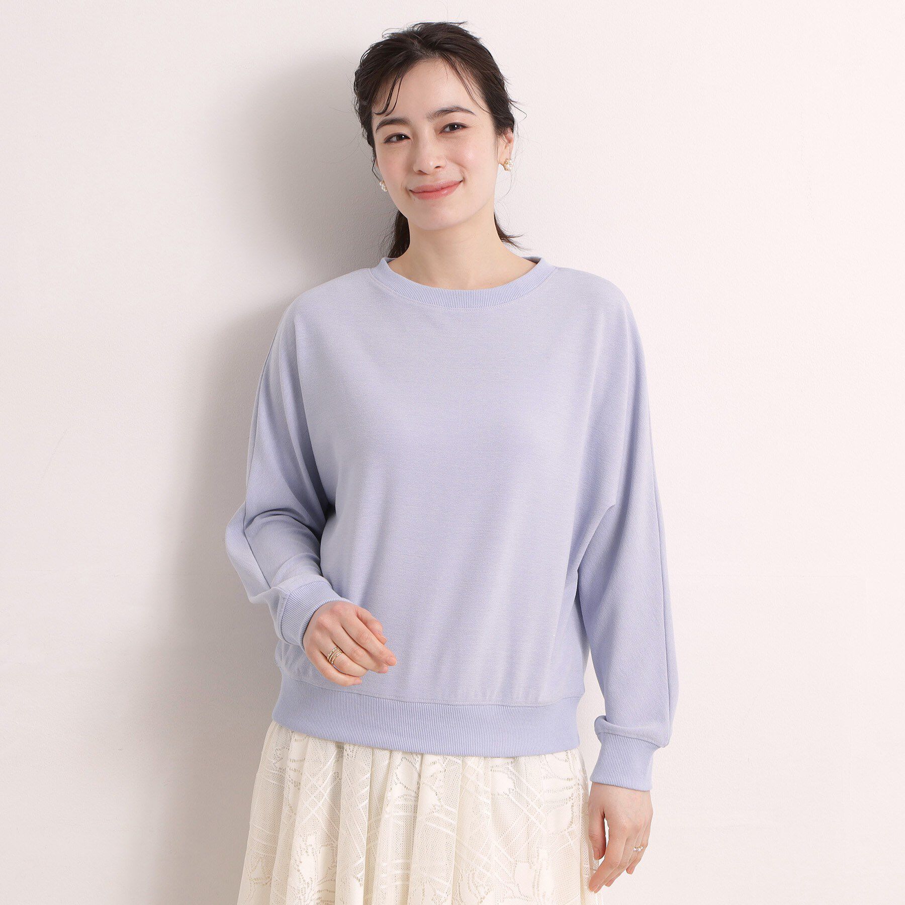 ITS&rsquo;DEMO「【手洗い可】ラメポンチドルマンプルオーバー」|Tシャツ・カットソー|