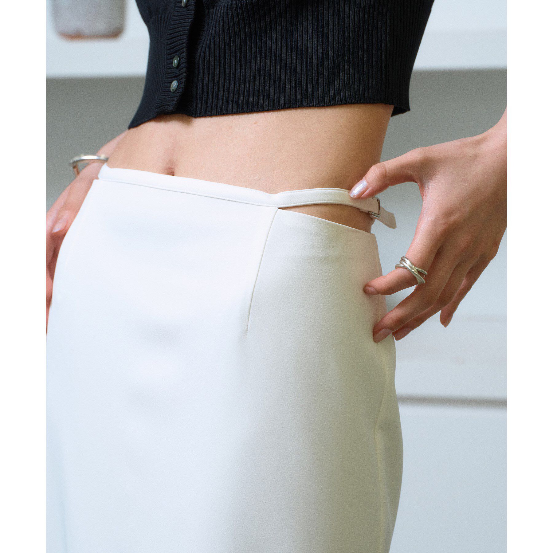 CODE A「◆sensual satin skirt」|スカート|