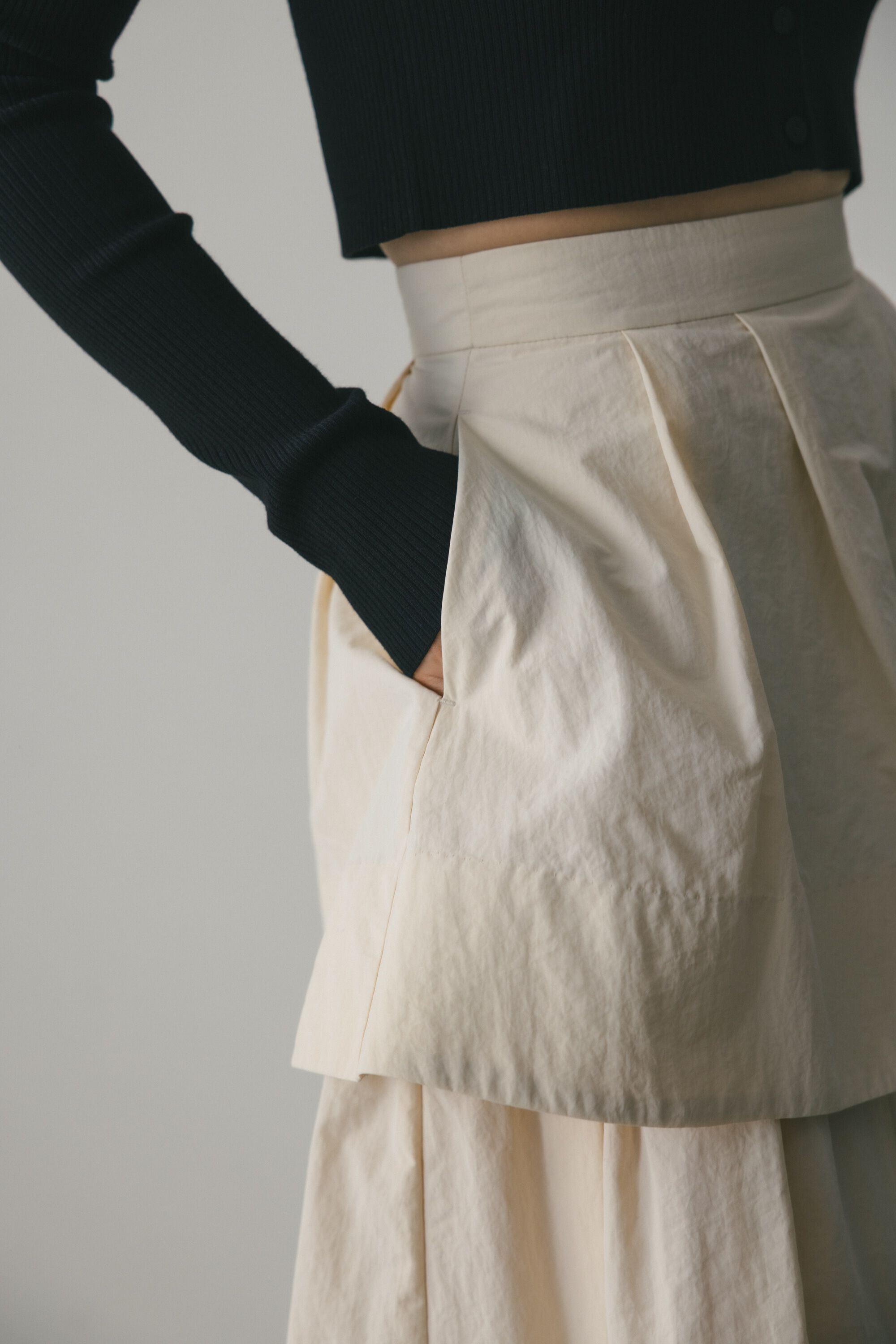 STYLEMIXER「ティアードフレアスカート」|スカート|