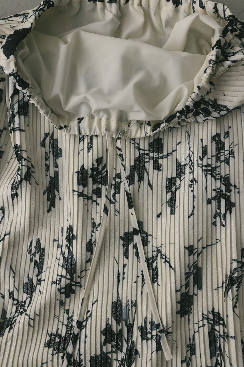 STYLEMIXER「フラワープリントプリーツスカート」|スカート|