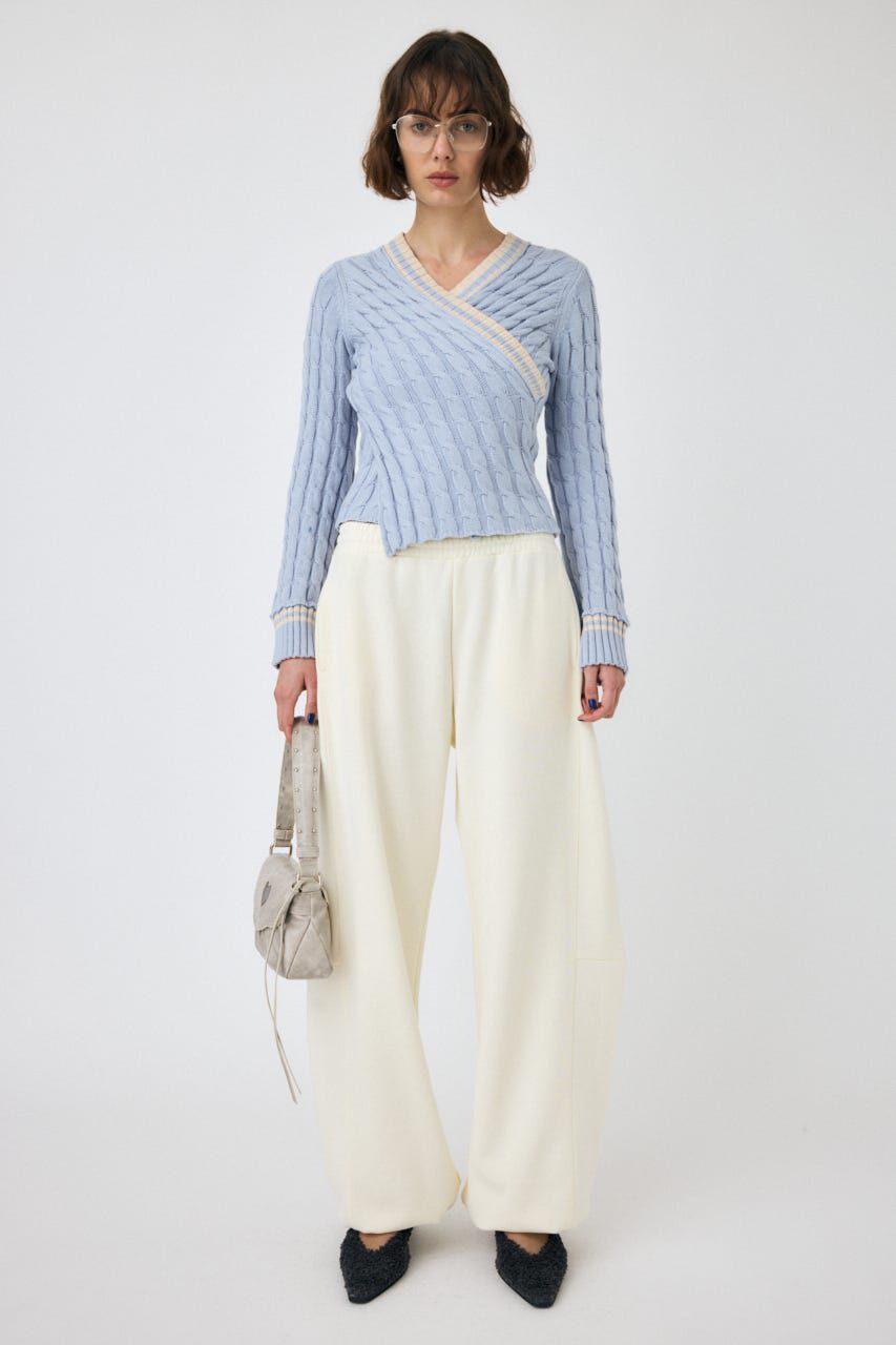 MOUSSY「CURVE LINE スウェットパンツ」|その他|