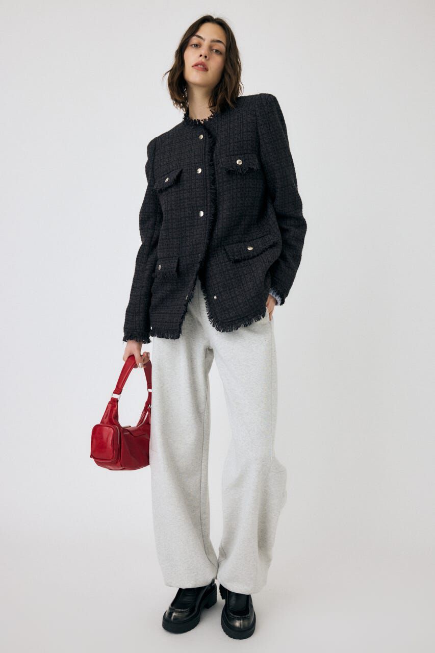 MOUSSY「CURVE LINE スウェットパンツ」|その他|