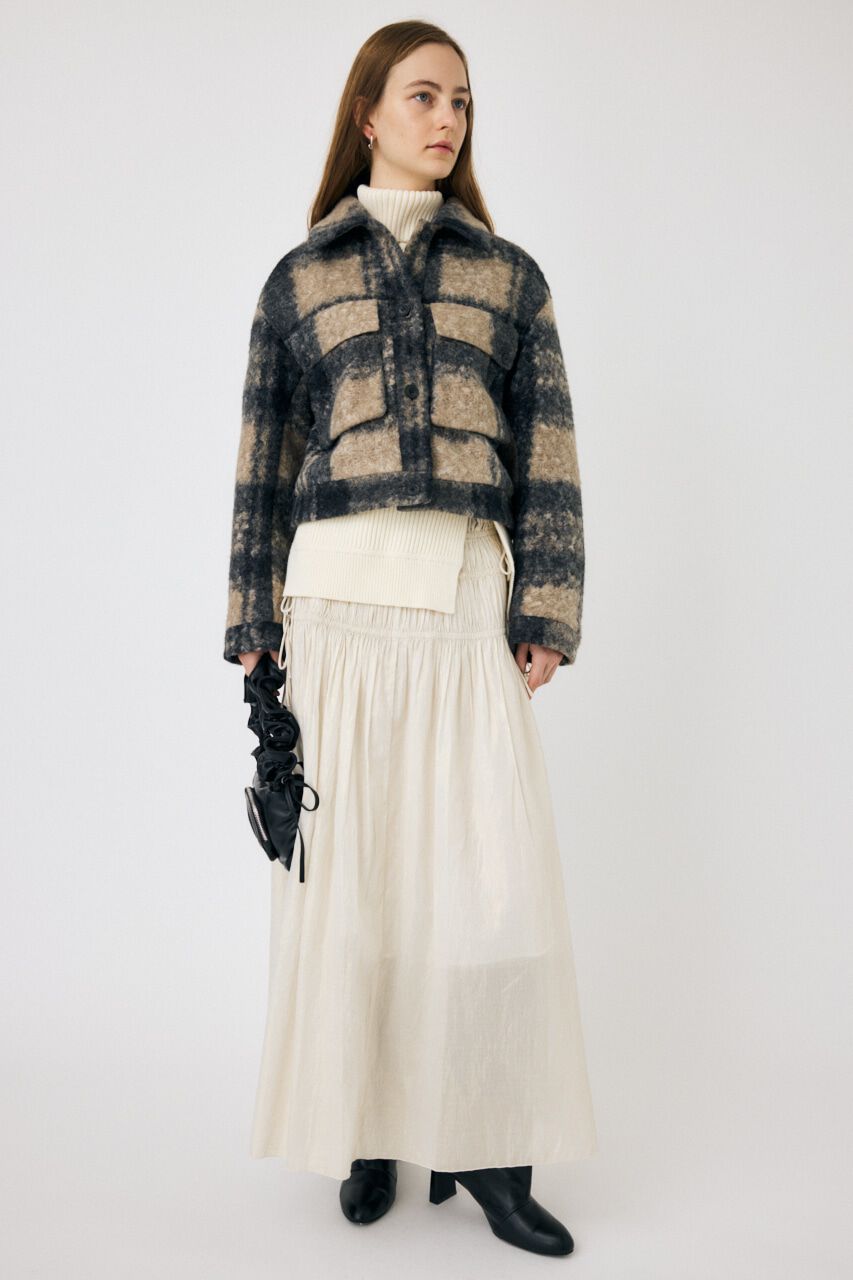 MOUSSY「SHIRRING ロングスカート」|スカート|