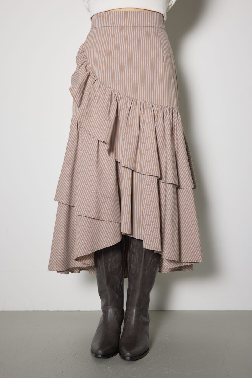 rienda「ボリュームティアードスカート」|スカート|