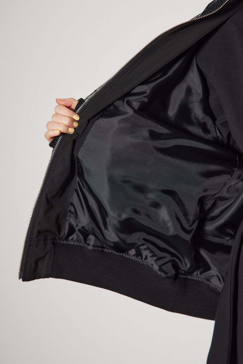 rienda「レースコンビMA-1」|ブルゾン・スタジャン|