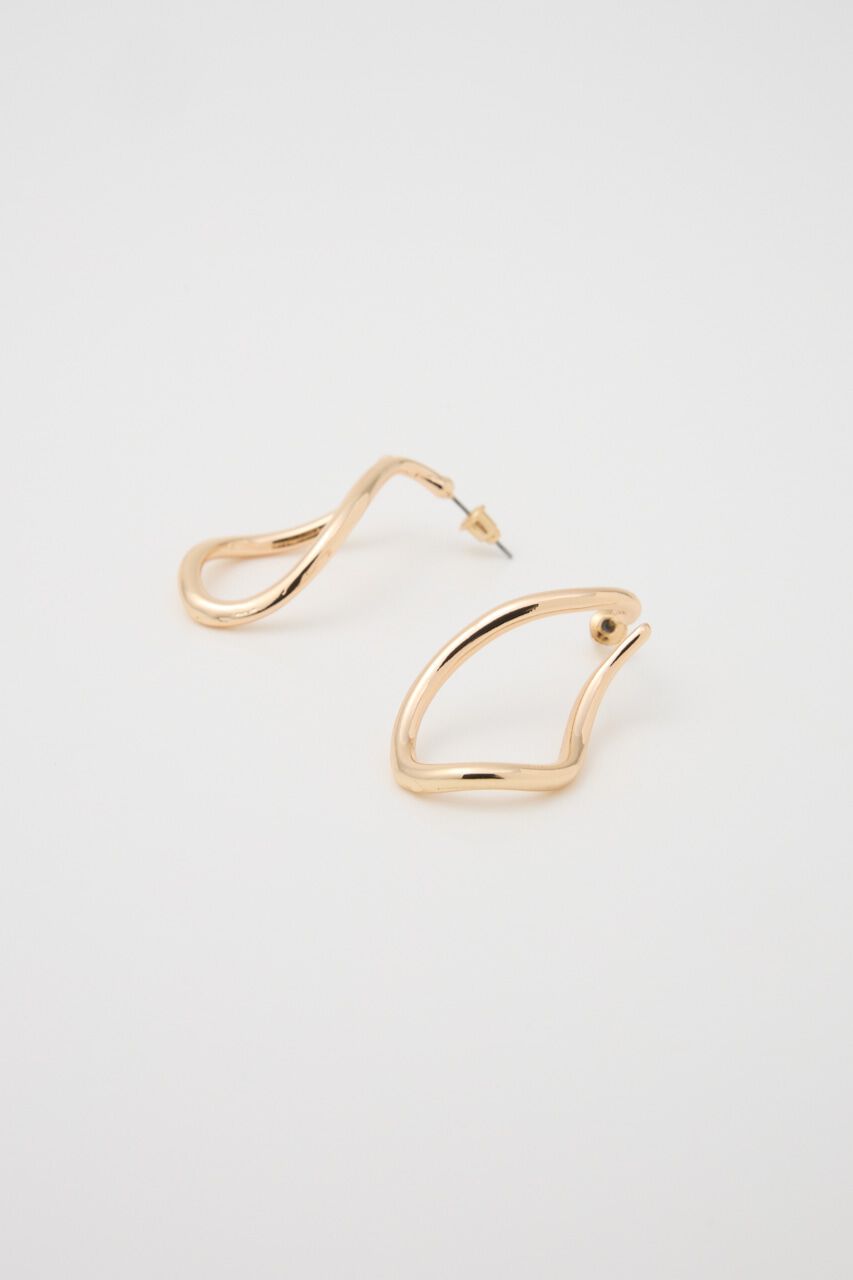 rienda「ニュアンスフープピアス」|ピアス|