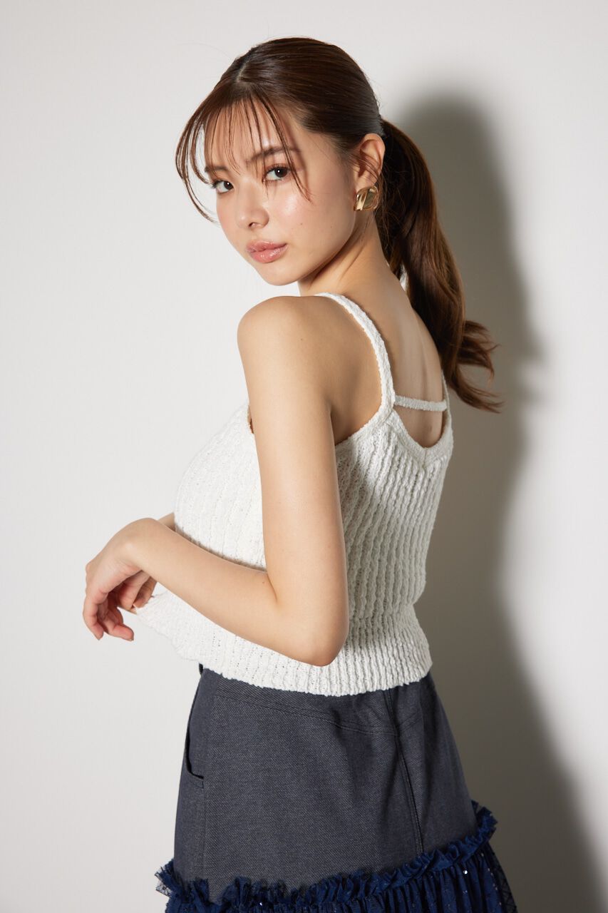 rienda「ニットビスチェ」|キャミソール|