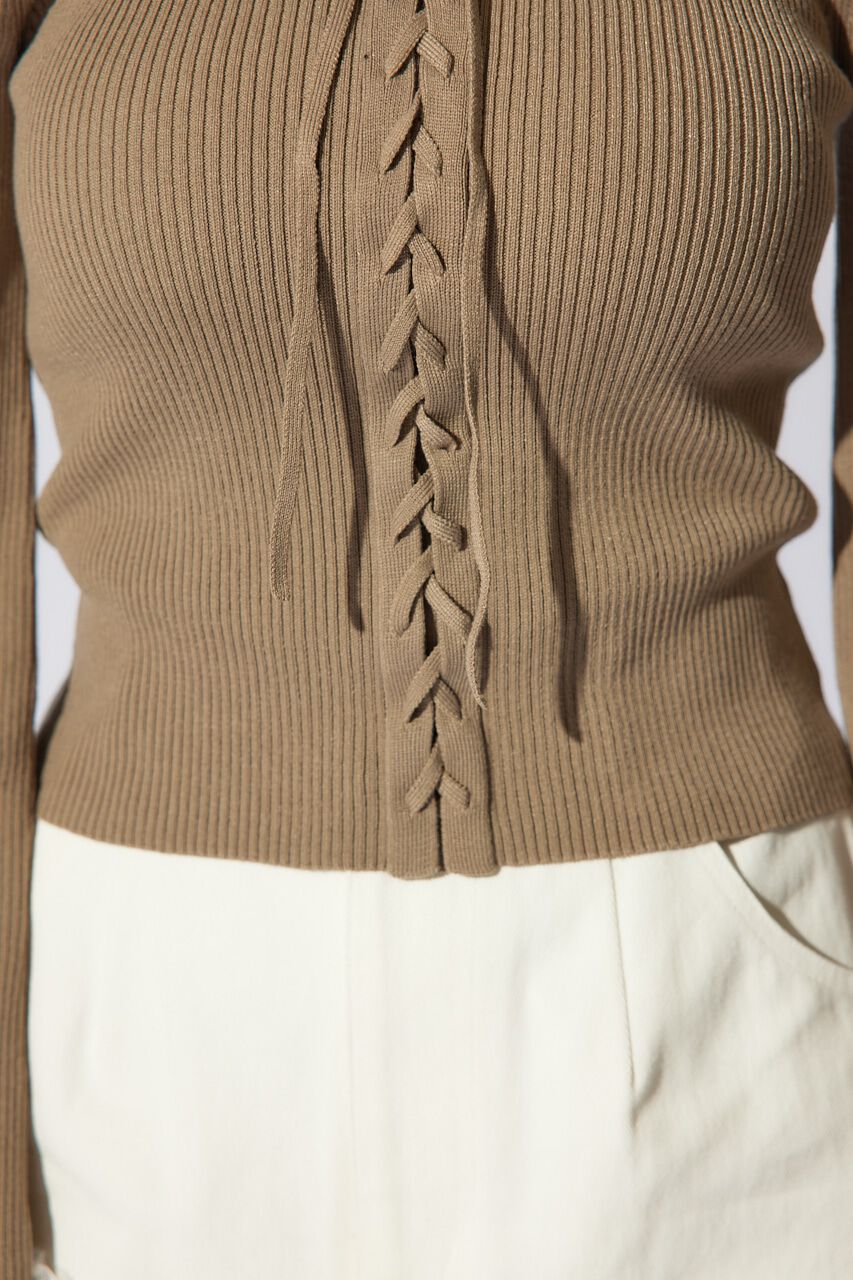 rienda「manywayオフショルニットトップス」|ニット・セーター|