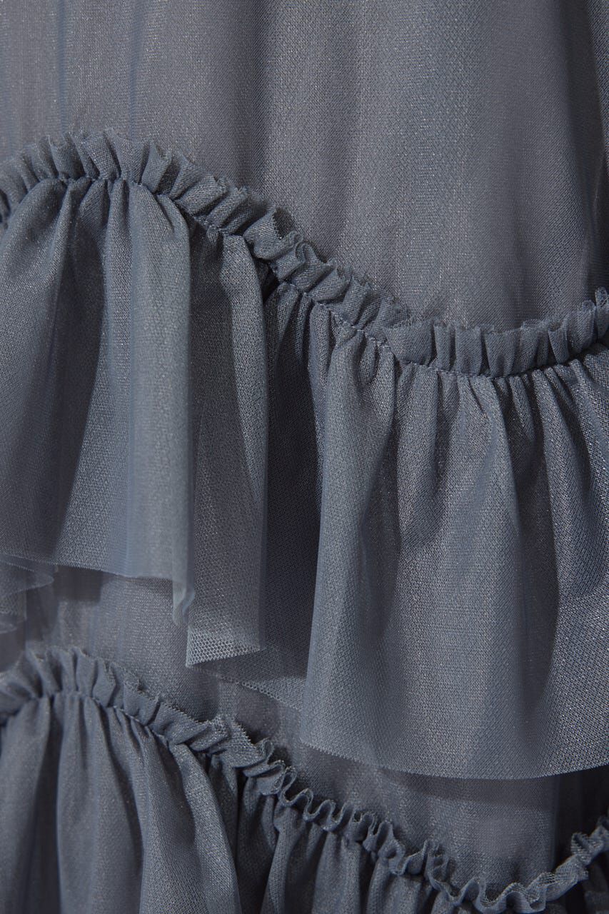 rienda「レイヤードフリルチュールティアードスカート」|スカート|