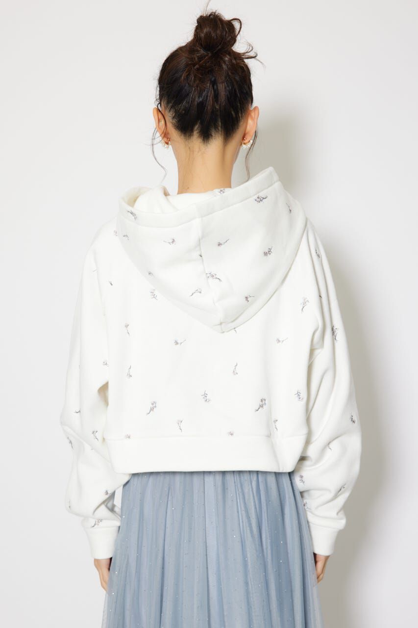 rienda「フラワー刺繍スウェットトップス」|Tシャツ・カットソー|