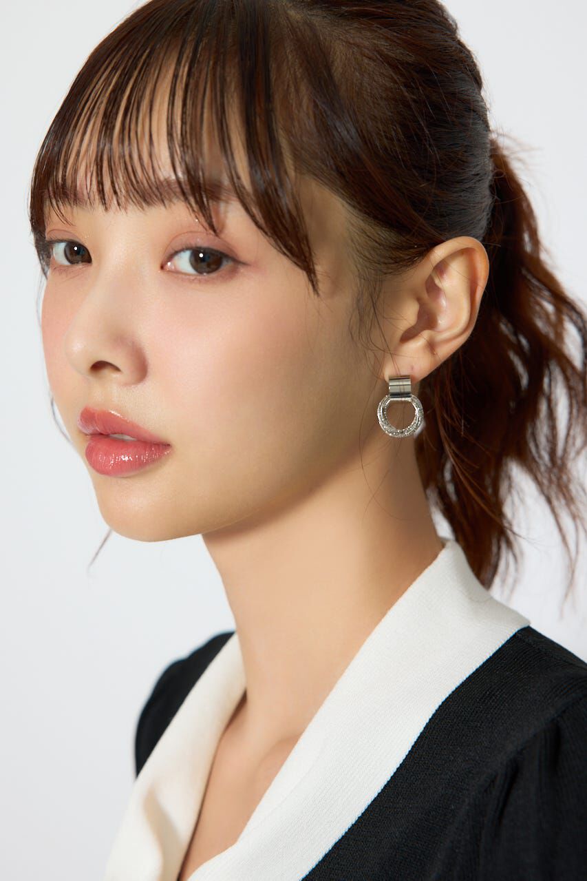 rienda「ファインループサークルピアス」|ピアス|