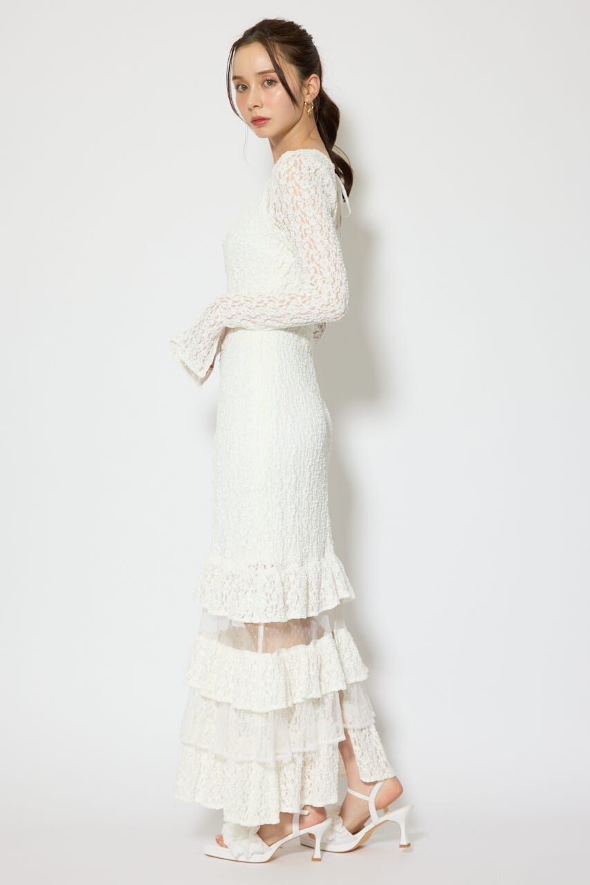 rienda「ティアードレースマーメイドワンピース」|ワンピース|