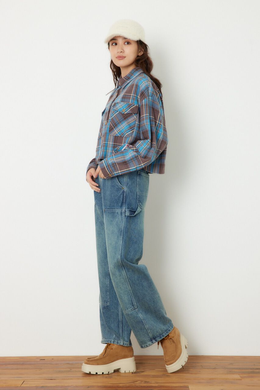 RODEO CROWNS「CHECK OVER シャツ」|シャツ・ブラウス|