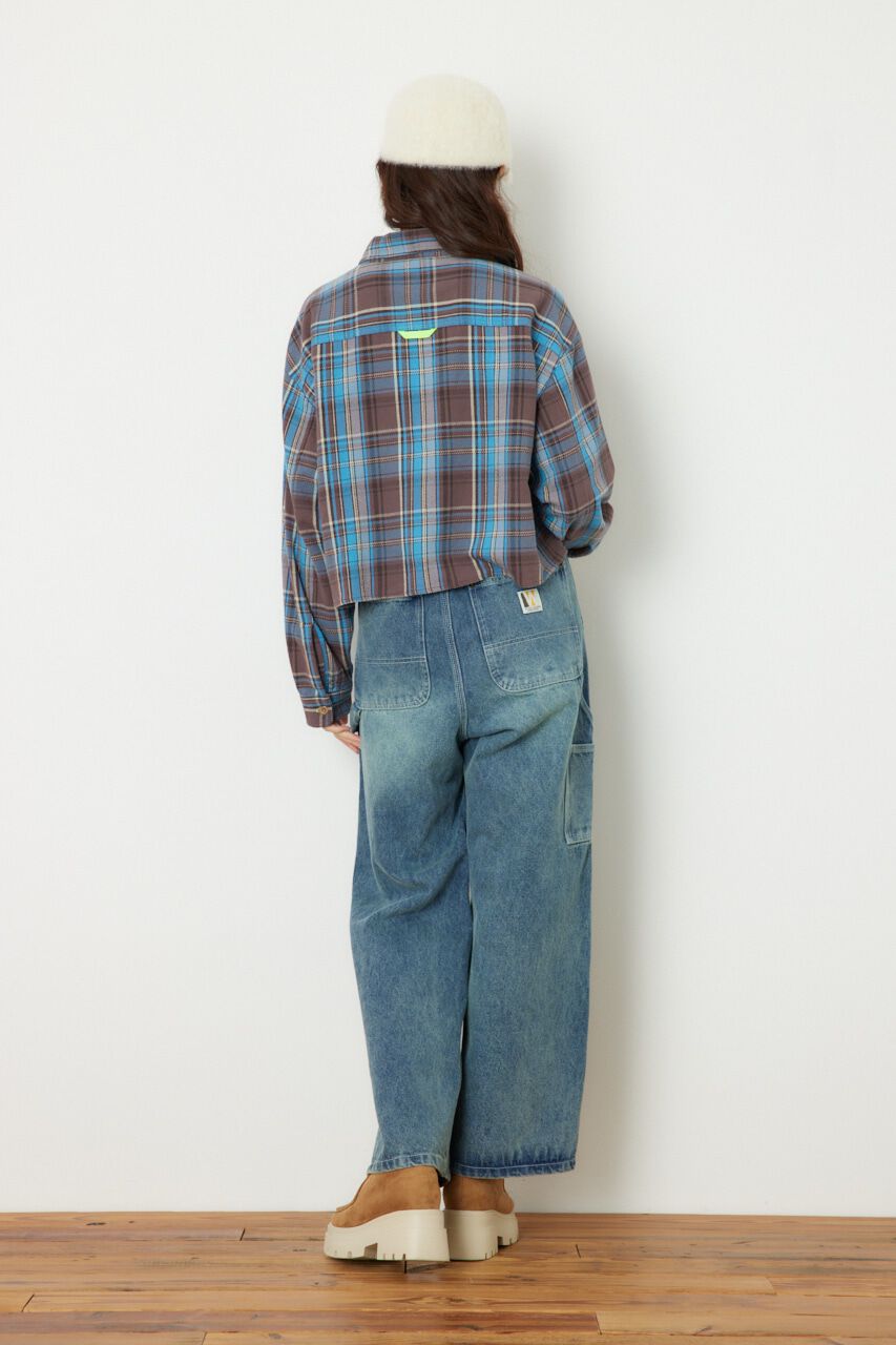 RODEO CROWNS「CHECK OVER シャツ」|シャツ・ブラウス|