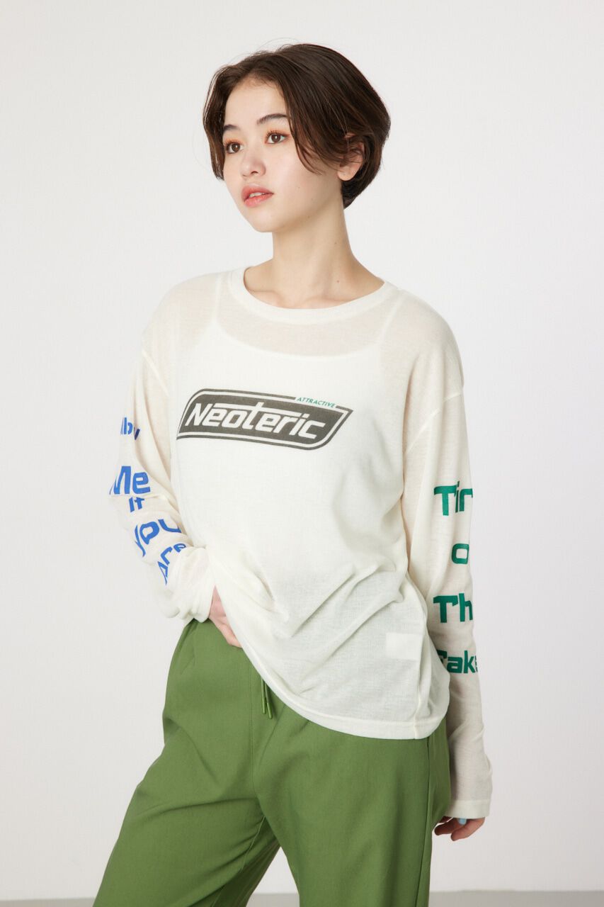 RODEO CROWNS「NeotericシアーロングスリーブTシャツ」|Tシャツ・カットソー|