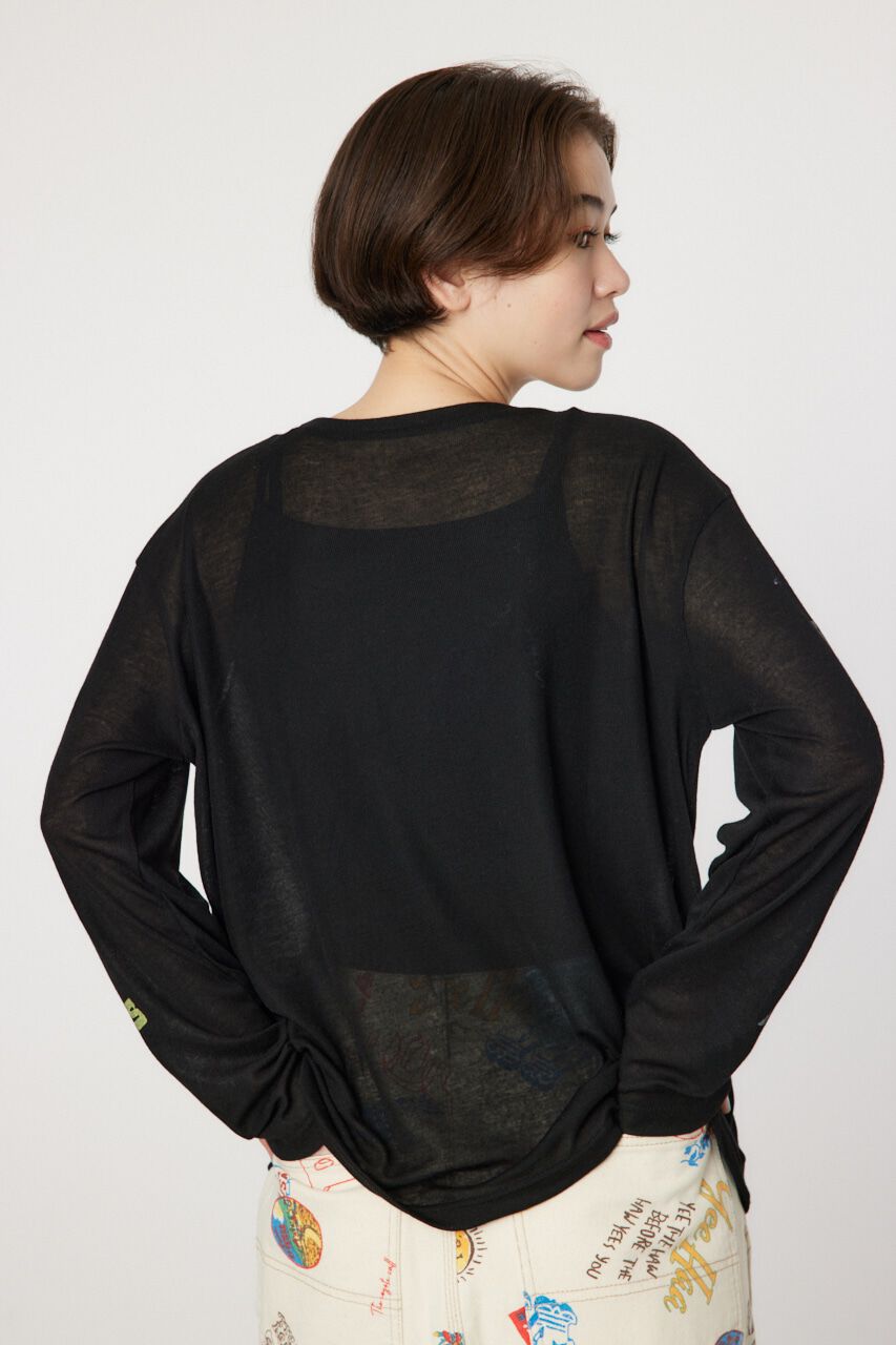 RODEO CROWNS「NeotericシアーロングスリーブTシャツ」|Tシャツ・カットソー|