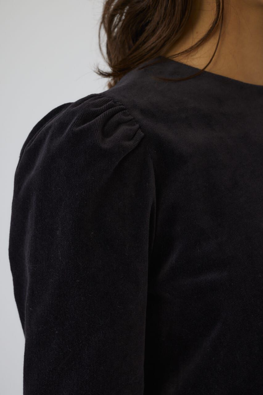 RIM.ARK 「Puff corduroy compact tops」|シャツ・ブラウス|