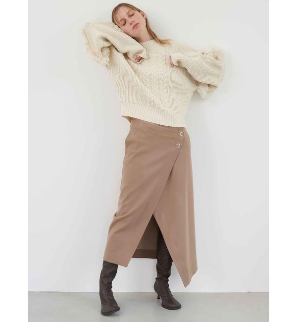 ELENDEEK「WRAP SK」|スカート|