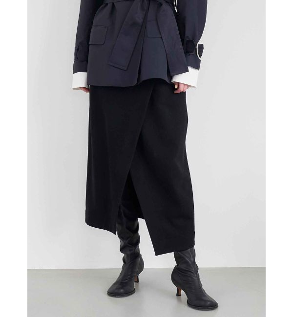 ELENDEEK「WRAP SK」|スカート|ブラック