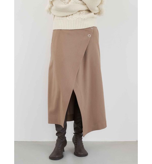 ELENDEEK「WRAP SK」|スカート|ベージュ