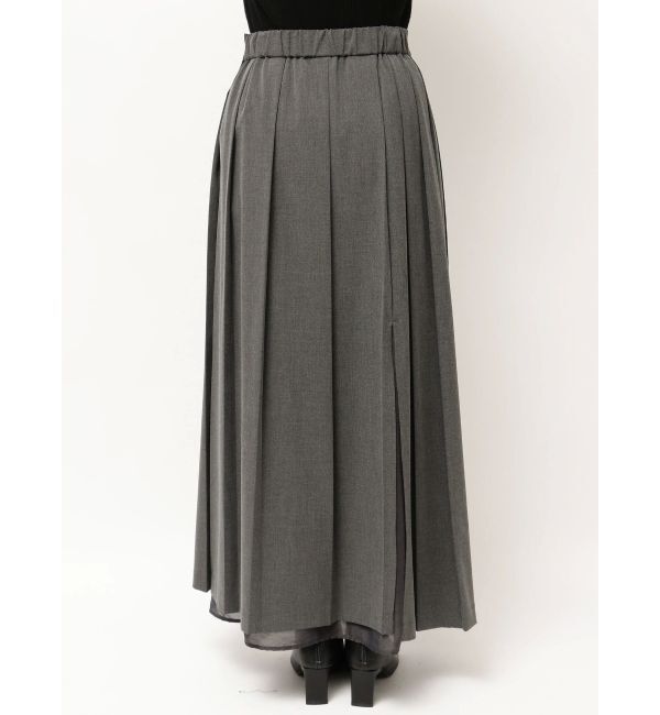 ELENDEEK「SLIT PLEATS SK」|スカート|