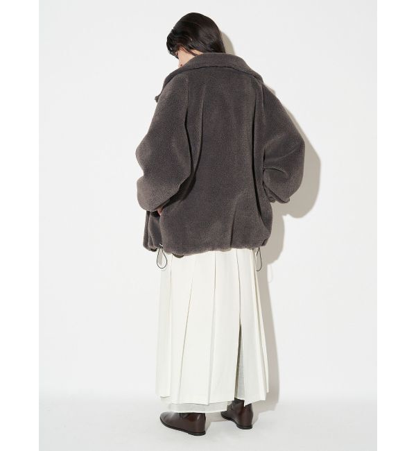ELENDEEK「SLIT PLEATS SK」|スカート|