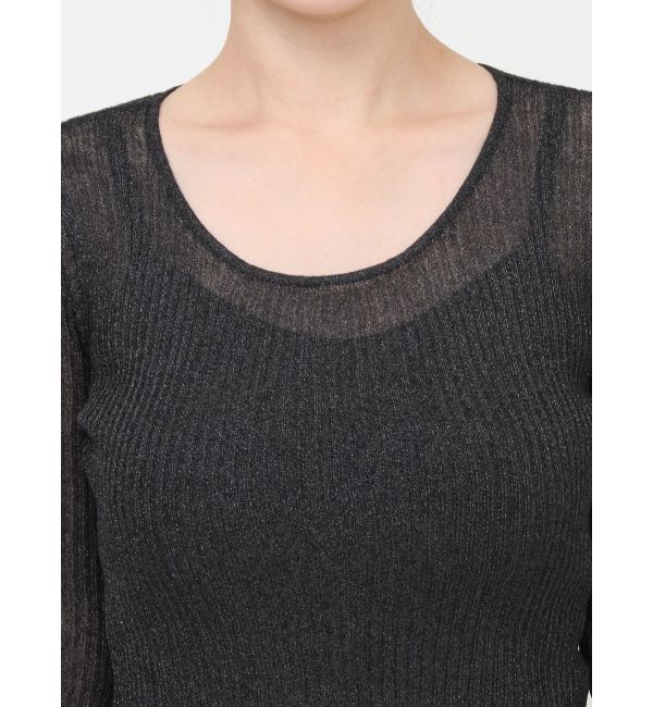RESEXXY「シアーニットトップス」|ニット・セーター|
