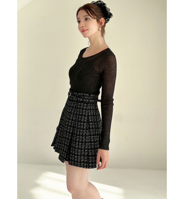 RESEXXY「シアーニットトップス」|ニット・セーター|