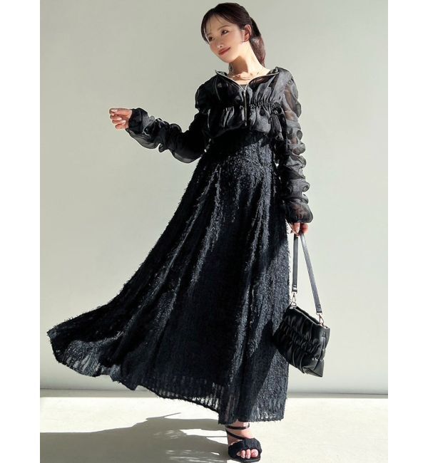 RESEXXY「ジャガードフレアスカート」|スカート|